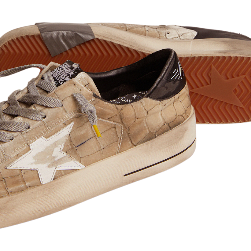 Golden Goose Stardan LAB ‘Beige Silver