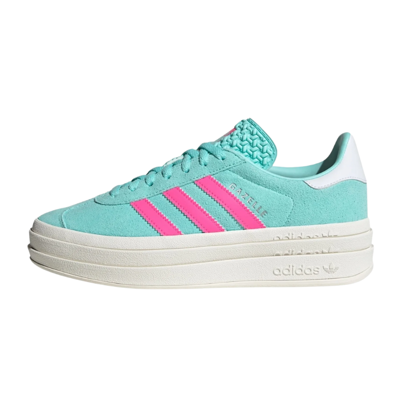 Adidas Gazelle Bold Flash Aqua – Lucid Pink